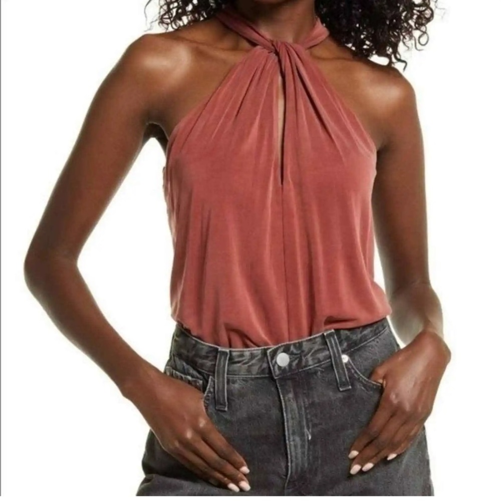 All Saints Sami Bodysuit Redwood